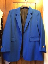 Ladies Royal Blue With Gold