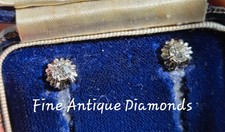 OLD MINE CUT  DIAMOND Stud