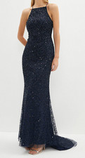 Coast Navy Lace Up Back