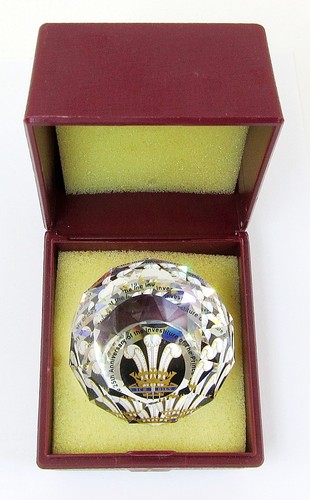 Swarovski crystal paperweight - swarovski,