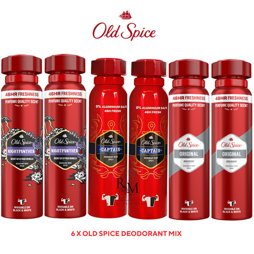Old spice mixed captain - 6,