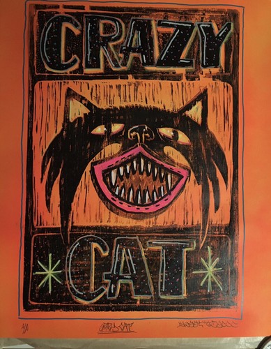 Sweet toof print signed - ap,