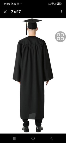 Graduate gown 6ft 5 - graduate, 6'6ft