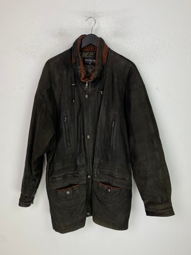 Woodland dark brown leather - brown,
