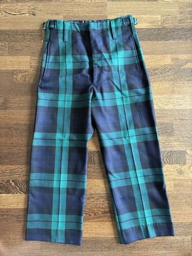 Men tartan trousers trews - men’s,