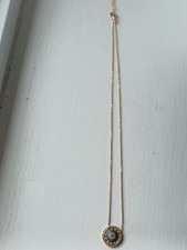 Ladies Gold Plated Pendant Necklace