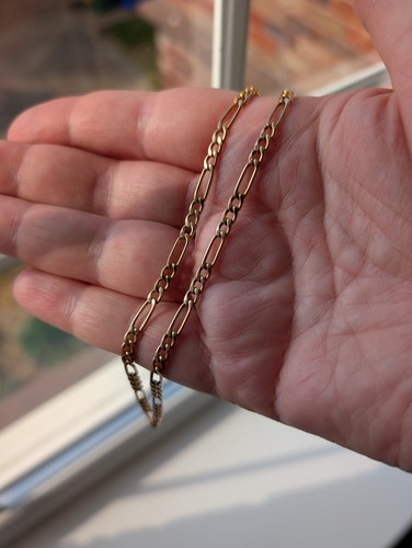 Vintage heavy 9ct red - heavy, gold