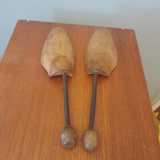 Vintage Wooden Shoe Trees with