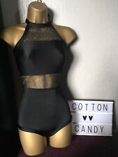 Sparkly Glittery Mesh Rave Outfit Festival Pole Dance Wear Custom Made Size 6-14