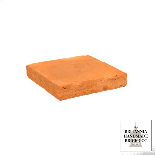 Red floor tile 9 - tile, 9"