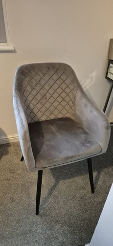Velvet grey with black - velvet,