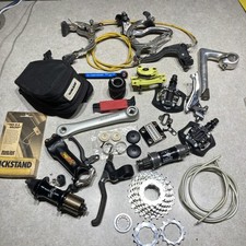 Vintage MTB Parts Lot Shimano Rhode Gear Easton Lee Chi Power-Pro Suntour MIXED!