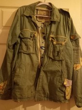 unisex jacket cotton army