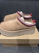 UGG Tasman (Tazz) Slipper Shoes chestnut colour  Size UK7 EU40  NEW BOX  