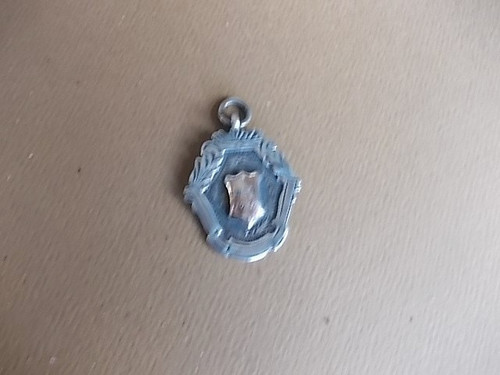 Sterling silver fob - silver,
