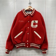 Vintage 90s Wool Varsity Foot