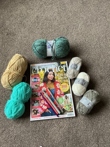 Crochet bundle including - crochet, bundle,