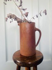 Antique French terracotta jug