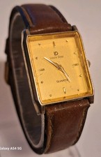 Beautiful Louis Dino 18K Gold Plated Ladies Quartz Watch 