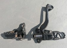Vintage Yamaha DT/IT 125, 175, 250, 400? Folding Footrests,Plates & Brake Lever