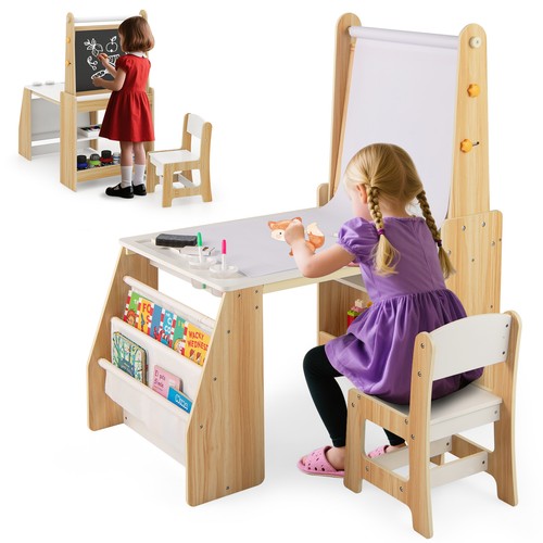 Kids study table set with - study,