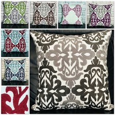 Damask Embroidered Geometric