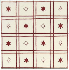 Vintage Geometric Tile Made By