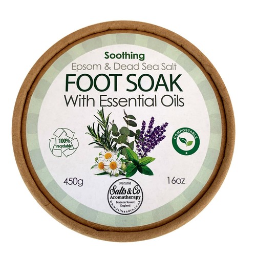 Foot soak epsom dead sea - foot,