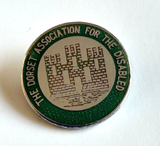 The Dorset Association For The Disabled Enamel Badge