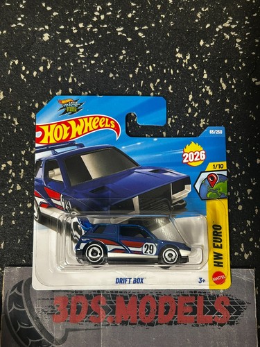 Hot wheels euro drift box - 1:64,