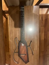 ?Donner HUSH™ I Travel Acoustic Electric Guitar Headless Portable Quiet Night