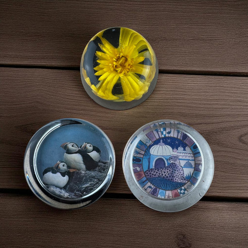 Set vintage paperweights - set,