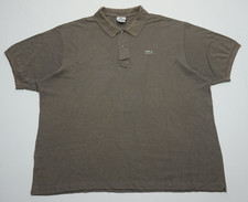 Lacoste Polo Shirt Size 3XL XXXL PIT TO PIT Is 27.5 Inches Label 9