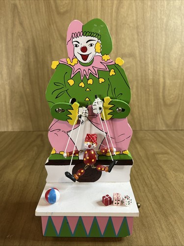 Vtg clown jester - clown, music