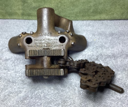 Vtg ridgid sc5 chain pipe - no.,