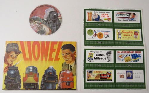 1954 lionel train catalog - lionel,