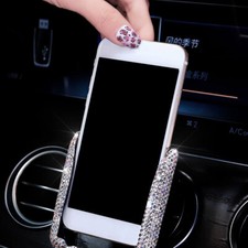 Universal Auto Car Phone Holder Air Vent Bling Rhinestone Mount Car Accessories