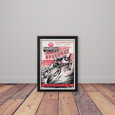 Framed Vintage 1946 Wembley