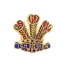 Prince of Wales Feathers Red