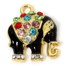 5 Stunning Black Elephant Gold