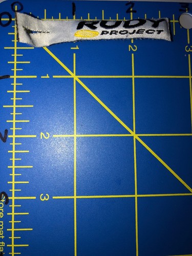 Rudy project patch tag zipper - patch,