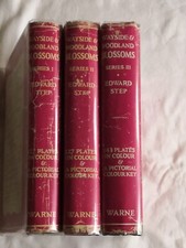 Wayside & Woodland 'Blossoms'  Series 1, 2, 3 (Edward Step) 1948 Warne Hardback