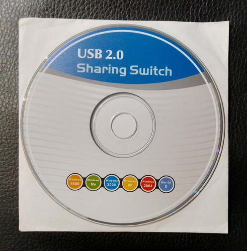 Usb sharing switch disc - 2.0,