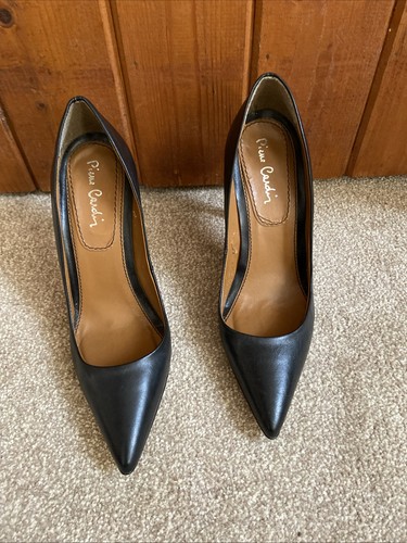Pierre cardin black leather - pierre,