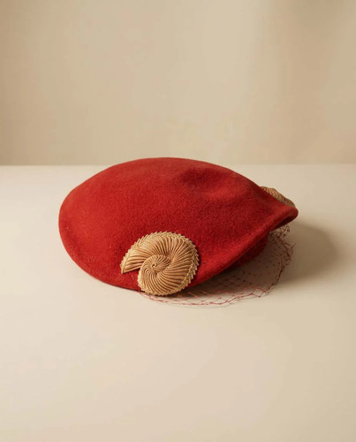 Vintage 1940s red tilt - 1940s,