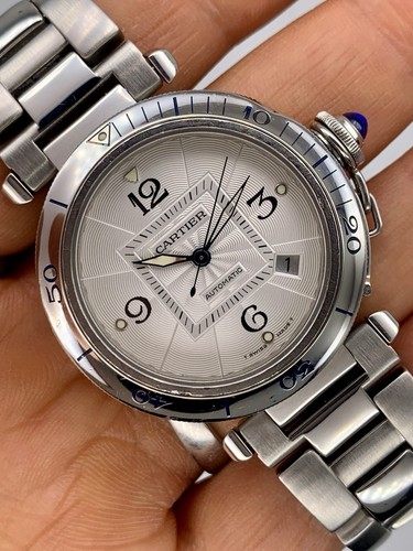 Cartier pasha silver men - pasha,