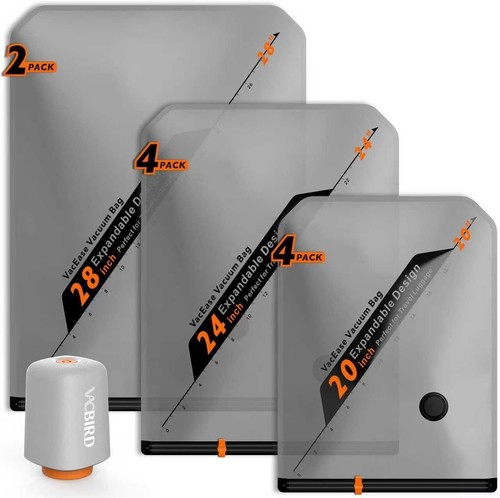 Vacuum storage bags - storage, 10-pack