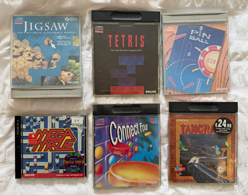 Philips puzzle board game - cd-i, puzzle/board