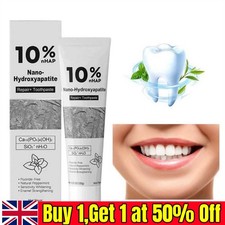 10% Hap Nano-Hydroxyapatite Toothpaste Deep Cleaning For Sensitive Teeth _UK`
