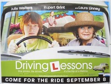 DRIVING LESSONS (2006) Original Quad Cinema Poster - Rupert Grint, Julie Walters
